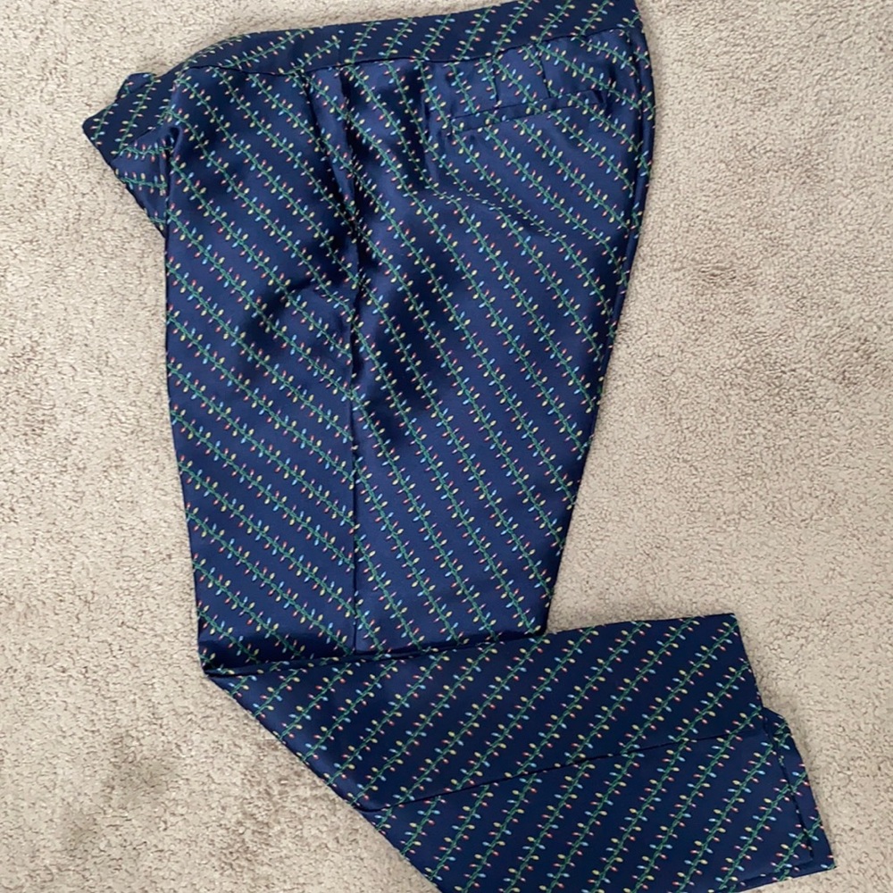 Talbots holiday pants, ankle length pants